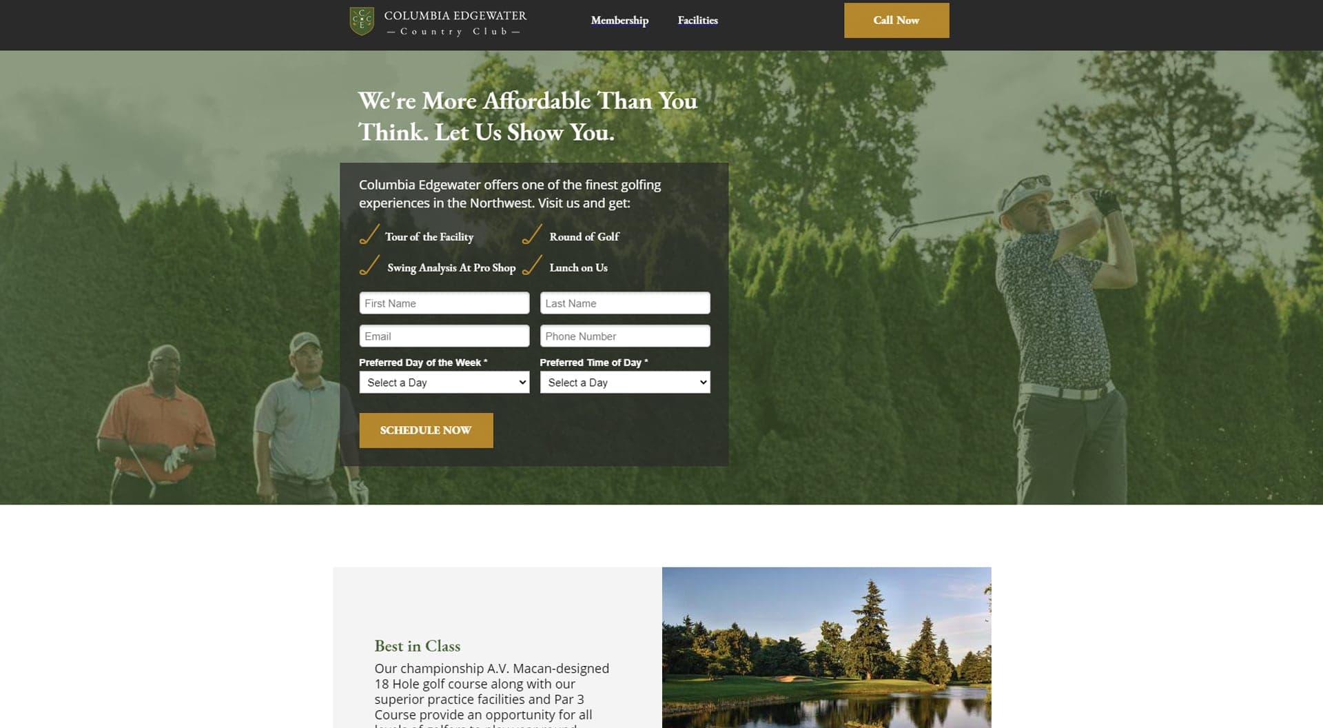 Columbia Edgewater Country Club