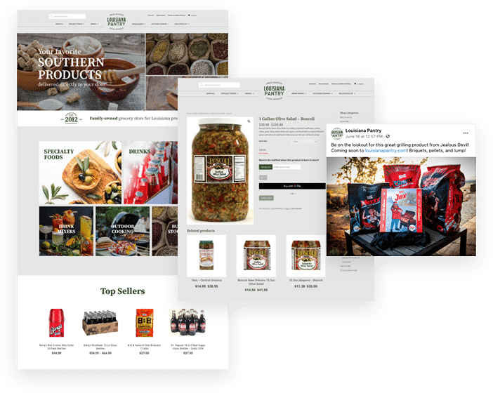 Conklin Media Louisiana Pantry Example