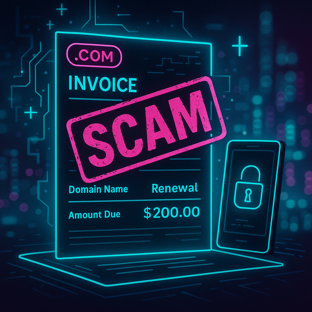 Don’t Let That Domain Invoice Fool You