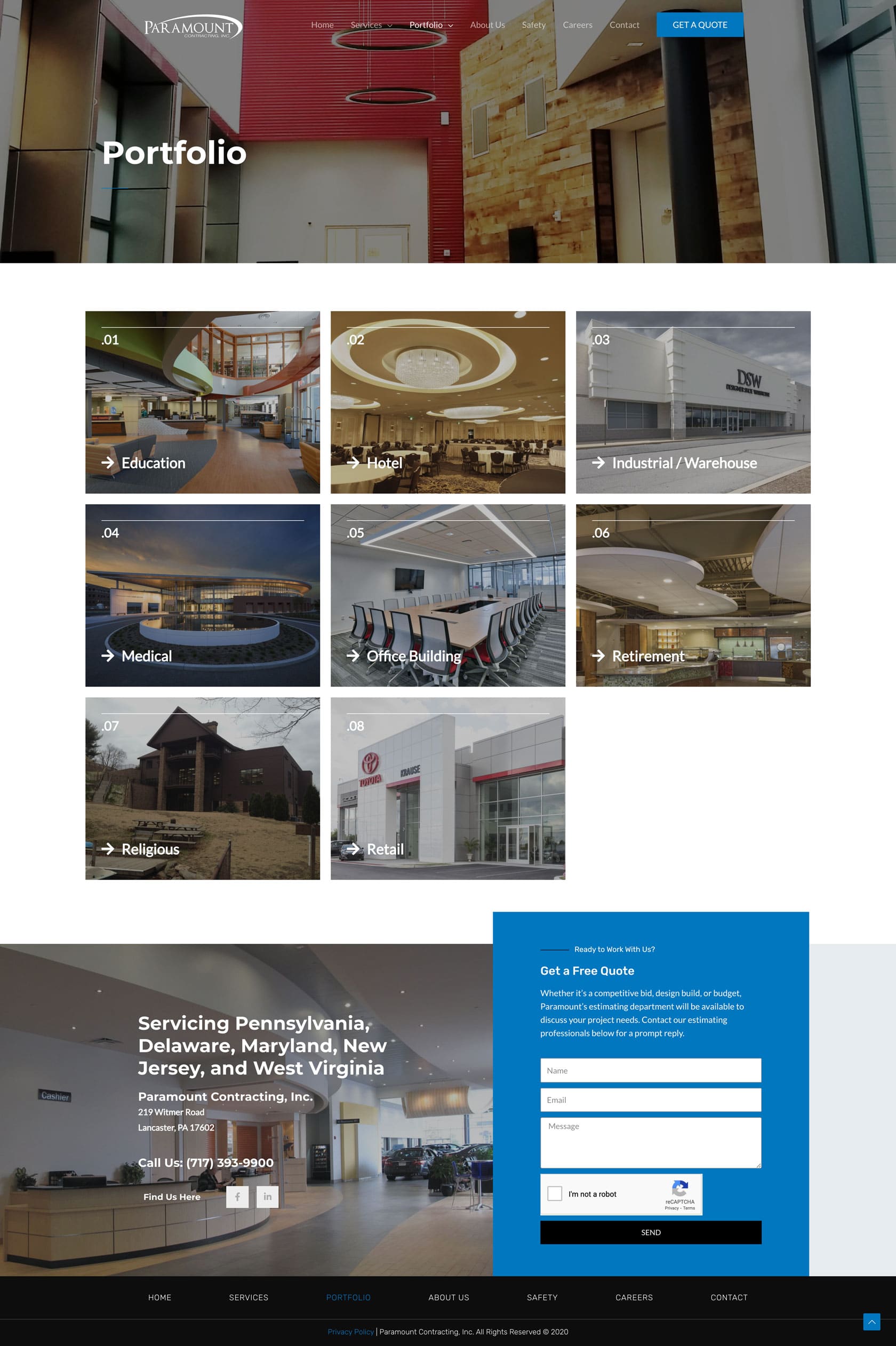 Paramount Portfolio Example